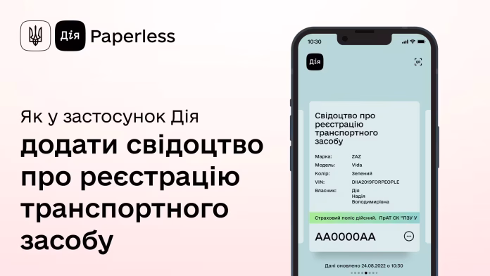 Реєстрація ТЗ онлайн